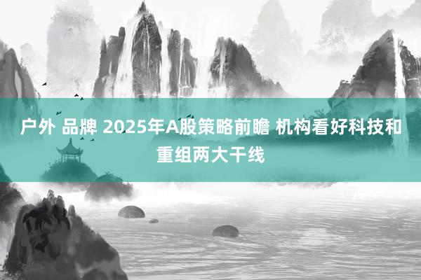 户外 品牌 2025年A股策略前瞻 机构看好科技和重组两大干线