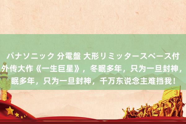 パナソニック 分電盤 大形リミッタースペース付 露出・半埋込両用形 外传大作《一生巨星》，冬眠多年，只为一旦封神，千万东说念主难挡我！