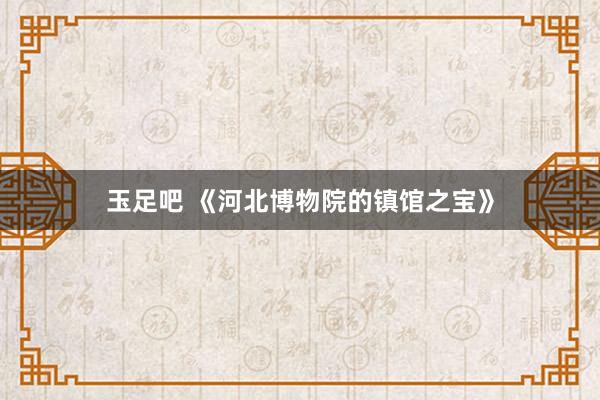 玉足吧 《河北博物院的镇馆之宝》