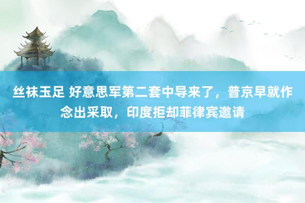 丝袜玉足 好意思军第二套中导来了，普京早就作念出采取，印度拒却菲律宾邀请