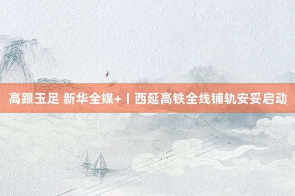 高跟玉足 新华全媒+丨西延高铁全线铺轨安妥启动